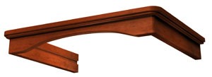 KRONA KRONAsteel комплект багетов для Adelia 600 CPB/G1/3 (темн.орех) в упаковке