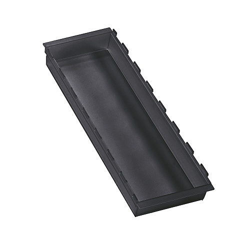 NinkaPlast NinkaPlast Лоток CUISIO PRO для столовых приборов, 150х473х55 мм, черный