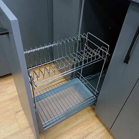 Duslar Duslar Сушка GLORIA, выдвижной фасад 300 мм, хром