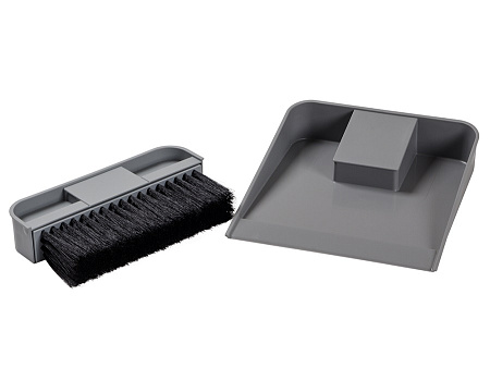NinkaPlast NinkaPlast Комбинированная крышка для системы MOBIL: совок и щётка, серый