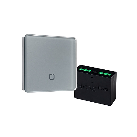 Hite Pro Hite Pro Комплект из сенсорного радиовыключателя SN-R1 и радиореле Relay-1, алюминий/черный