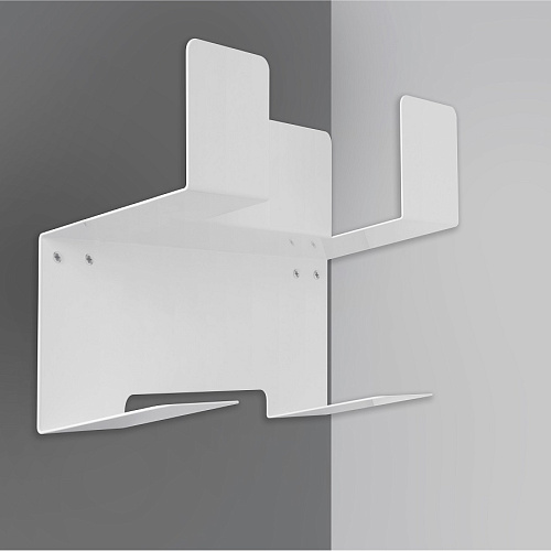 Duslar Duslar Держатель KLIP для швабры и щётки, белый