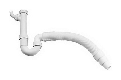 Blanсo Blanсo Сифон 1 1/2 х 40 с гофрированной трубкой 40х40/50