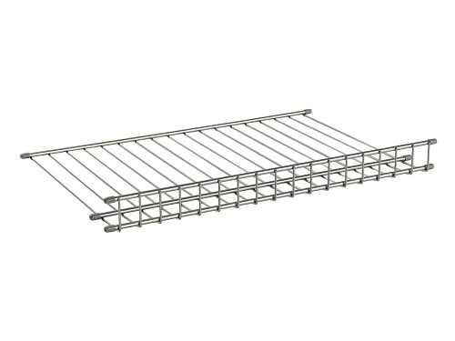 Duslar Duslar Сетчатая полка AGATA для одежды, ширина 1000 мм, глубина 500 мм, серый