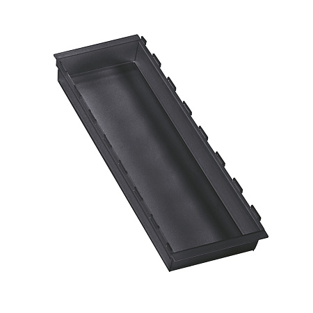 NinkaPlast NinkaPlast Лоток CUISIO PRO для столовых приборов, 150х473х55 мм, черный