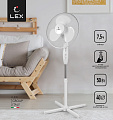Lex Lex LXFC 8320, 16&amp;quot; напольный вентилятор с ПДУ, белый