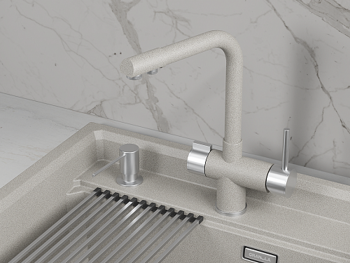 Granula GRANULA 5008, БАЗАЛЬТ, СМЕСИТЕЛЬ КУХОННЫЙ