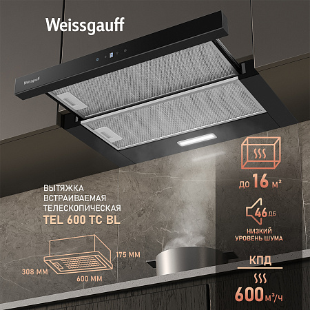 Weissgauff Weissgauff TEL 600 TC BL