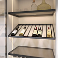 Duslar Duslar Полка WINERY для бутылок с подсветкой, ширина 867 мм, глубина 497 мм, антрацит