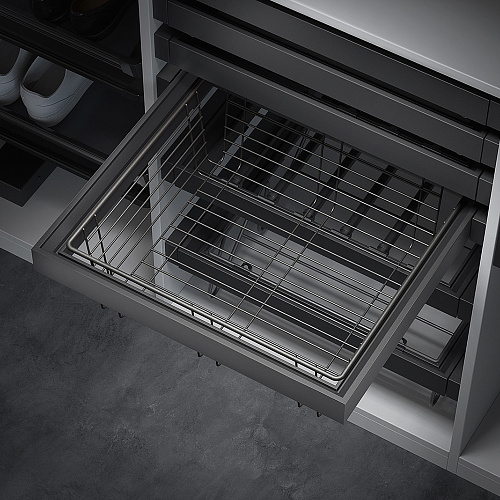 Duslar Duslar Выдвижная корзина DORA ULTRA, ширина 464-468 мм, антрацит