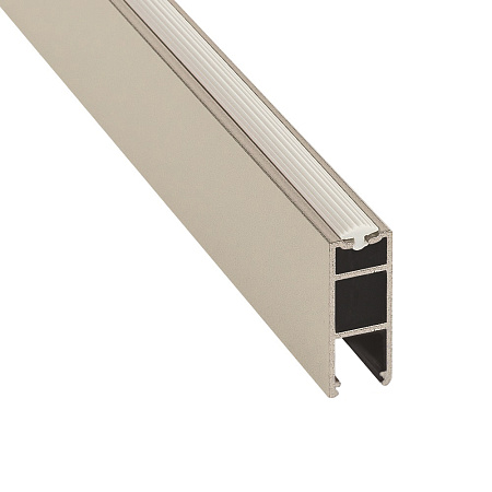 Duslar Duslar Штанга прямоугольная POLA с подсветкой без светодиодной ленты для одежды, длина 3000 мм, шампань