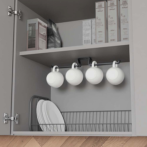 Duslar Duslar Держатель TENI для кружек, длина 330 мм, антрацит