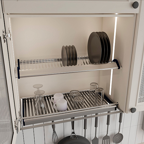 TECNOINOX TECNOINOX Сушка INOXMATIC CUBE, распашной фасад 600 мм, нержавеющая сталь