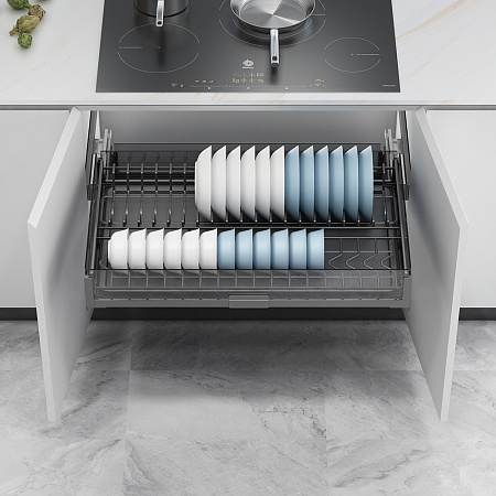 Duslar Duslar Сушка MATRIX, распашной фасад 800 мм, антрацит