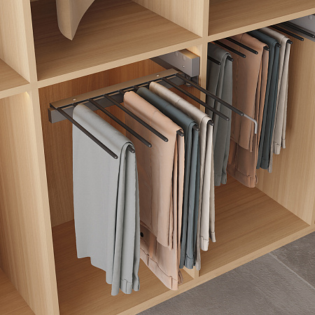 MENAGE CONFORT MENAGE CONFORT Выдвижная брючница TELA, ширина 475 мм, серый