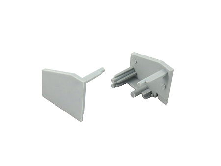 Forma e Funzione Forma e Funzione Комплект заглушек для профиля DLIGHT COR, серый
