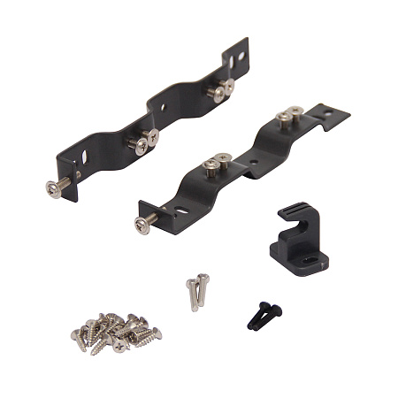 Duslar Duslar Комплект фасадных креплений для выдвижной системы Matrix для кухонных принадлежностей, металл