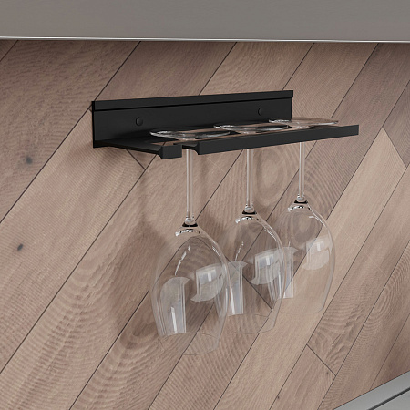 Duslar Duslar Держатель VINUM для бокалов, длина 270 мм, черный