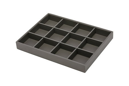 Duslar Duslar Органайзер FOUNDATION для галстуков и ремней, антрацит