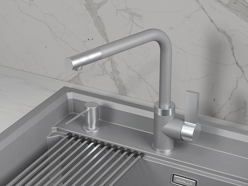 Granula GRANULA 5504, АЛЮМИНИУМ, СМЕСИТЕЛЬ КУХОННЫЙ