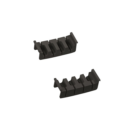 NinkaPlast NinkaPlast Держатель CUISIO PRO для ножей, состоящий из 2-х элементов, модуль 150 мм, черный