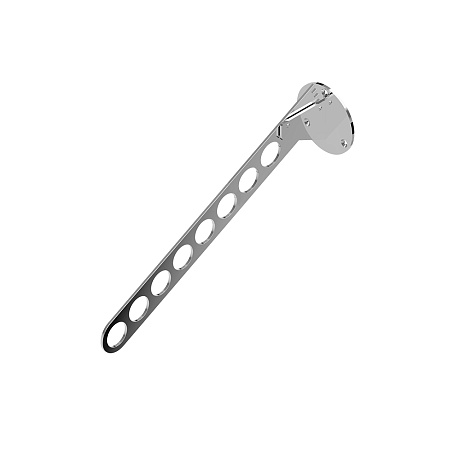 Duslar Duslar Складной держатель FLASH для хранения вещей на вешалках, длина 350 мм, хром