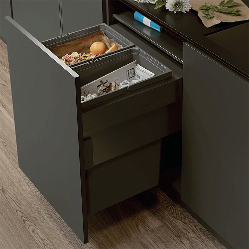 Vauth-Sagel Vauth-Sagel Система сортировки ENVI SPACE PLANERO 44 л, выдвижной фасад 600 мм, антрацит