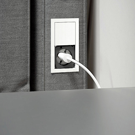 ASA ASA Розетка VERSAHIT MONO, врезная, белый