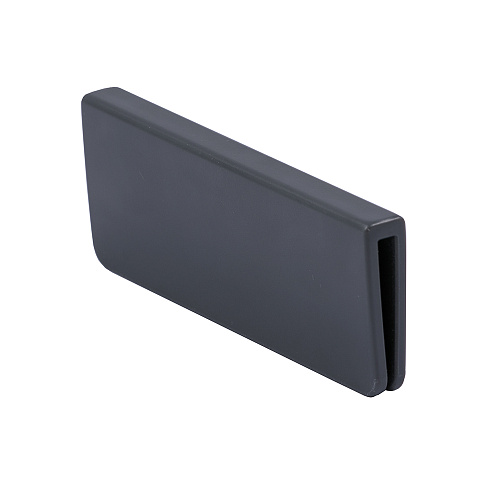 Duslar Duslar Ручка-клипса на стеклянный фасад для коллекции MATRIX, антрацит