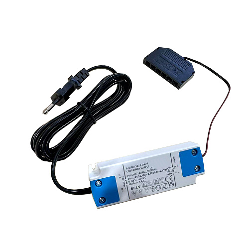 DLIGHT Трансформатор DLIGHT, 24 V, 15 W, подключение максимум 6-ти светильников