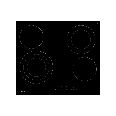 Lex Lex EVH 6042 BL панель стеклокерамическая электрическая