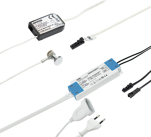 Furnika Furnika Комплект из врезного сенсорного выключ-ля TOUCH SWITCH и универ-го блока управ-ния SWITCH F230, хром