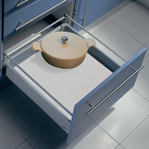 Duslar Duslar Коврик CUBA противоскользящий, длина 20 000 мм, ширина 474 мм, толщина 1.1 мм, белый