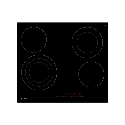 Lex Lex EVH 6042 BL панель стеклокерамическая электрическая