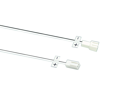 DLIGHT DLIGHT Кабель-удлинитель с мини-штекером и штекер-розеткой, длина 2 м, черный/белый