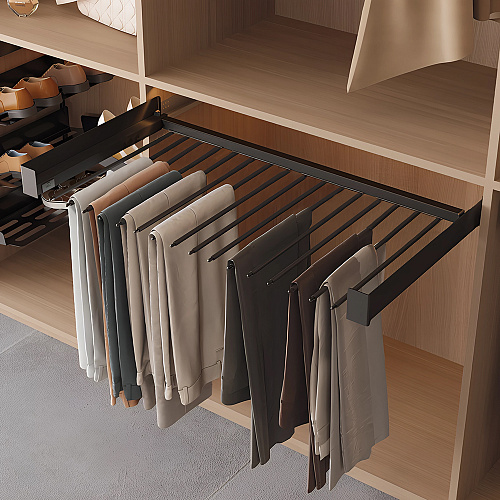 MENAGE CONFORT MENAGE CONFORT Выдвижная телескопическая брючница SHIC, ширина 500-600 мм, антрацит