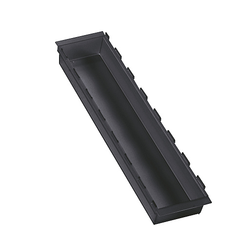 NinkaPlast NinkaPlast Лоток CUISIO PRO для столовых приборов, 100х473х55 мм, черный
