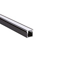 Duslar Duslar Комплект из алюминиевого профиля и рассеивателя DLIGHT RUT, врезной, длина 3000 мм, антрацит/белый