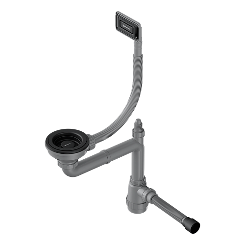 Omoikiri Omoikiri Арматура для одночашевых моек с универсальным прямоугольным переливом WK-1-UN-GB