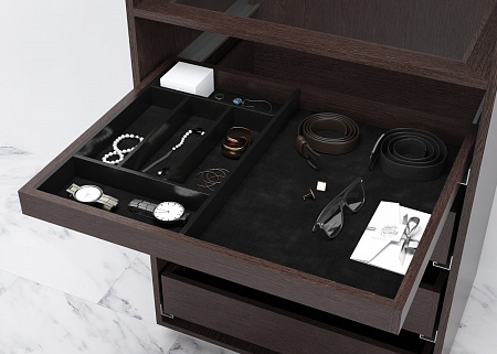 Agoform Agoform Коврик AGO-FLOCK бархатный, длина 1200 мм, ширина 480 мм, толщина 1.2 мм, антрацит