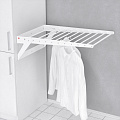 Hailo Hailo Складная сушилка для белья RENE, крепление к стене или боковине шкафа, белый