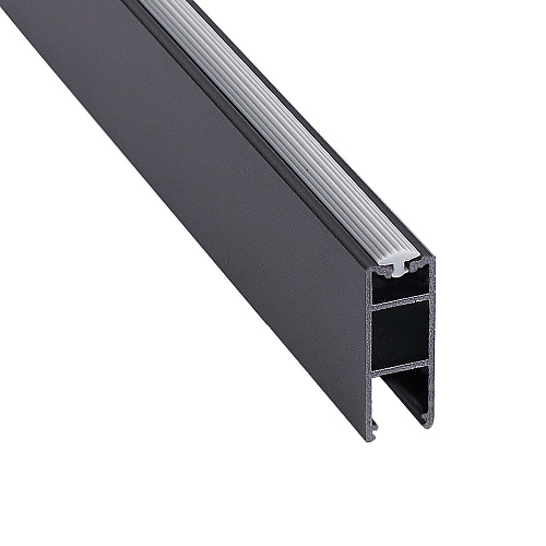 Duslar Duslar Штанга прямоугольная POLA с подсветкой без светодиодной ленты для одежды, длина 3000 мм, антрацит