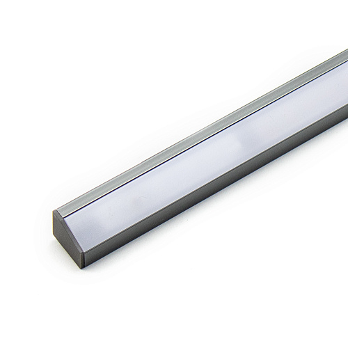 DLIGHT DLIGHT Светодиодный светильник COR без выключателя, кабель СПРАВА, 9.6 W/м, холодный, антрацит