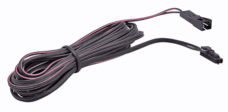 DLIGHT DLIGHT Кабель-удлинитель с мини-штекером и штекер-розеткой, длина 2 м, черный