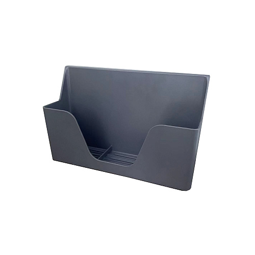 Duslar Duslar Навесной лоток MATRIX, 200x70x123 мм, антрацит