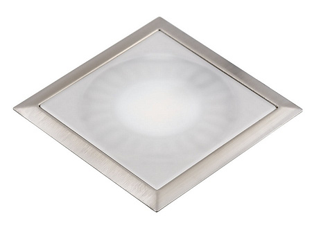 Forma e Funzione Forma e Funzione Светодиодный светильник SUN QUADRO, 24 V, врезной, теплый, сталь