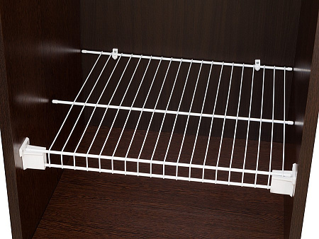 Duslar Duslar Сетчатая полка AGATA для одежды, ширина 3000 мм, глубина 500 мм, белый