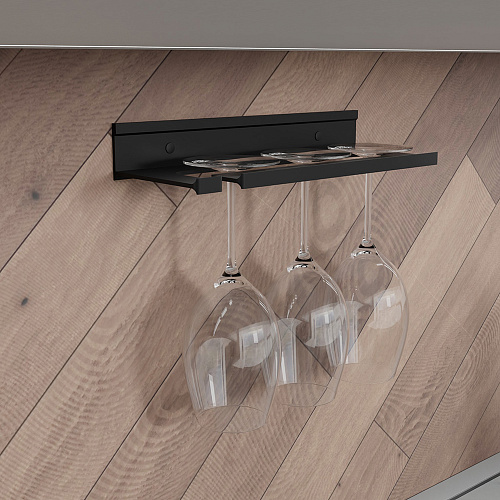 Duslar Duslar Держатель VINUM для бокалов, длина 270 мм, черный