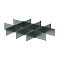 Duslar Duslar Разделитель для корзины MATRIX 900 мм, антрацит