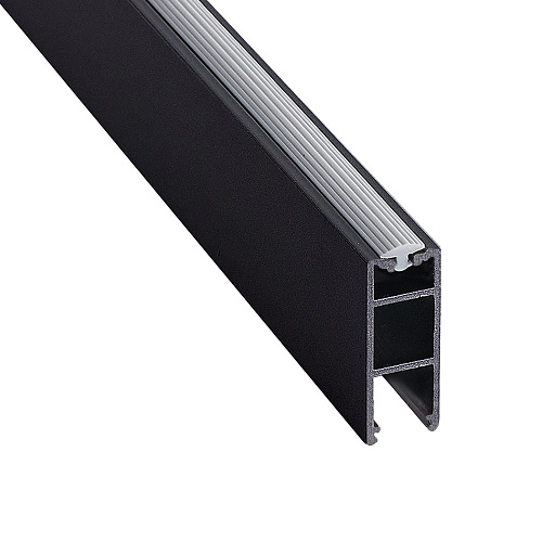 Duslar Duslar Штанга прямоугольная POLA с подсветкой без светодиодной ленты для одежды, длина 3000 мм, черный